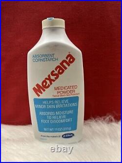 1 Mexsana Absorbent Cornstarch Medicated Powder 11 oz BIG BOTTLE