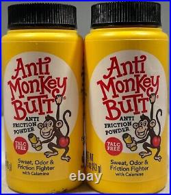 (2 PACK)(AS IS) Anti Monkey Butt Anti Friction Powder, 1.5 oz
