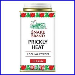 20 x140g Snake Brand Classic Powder for Prickly Heat Cooling Body Soothing Fresh