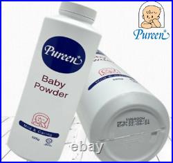 8 Bottles Pureen Baby Powder Talc Powder Mild & Caring 525g Fast Shipping