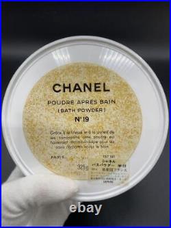 CHANEL No 19 Bath Powder POUDRE APRES BAIN 325g 11.5oz No Box With Puff