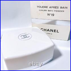 CHANEL No 19 Bath Powder POUDRE APRES BAIN LUXURY 150g 5.3oz With Box