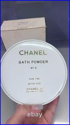 CHANEL No. 5 The Loose Powder 8oz 325g AFTER BATH BODY POWDER RARE
