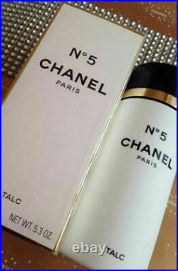 CHANEL No5 Talc Body Powder 150g Superb Discontinued New But Badly Creased Box