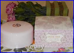 CRABTREE & EVELYN EVELYN ROSE SEALED DUSTING POWDER WithPUFF 3.5 OZ NEW IN BOX