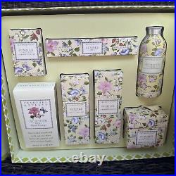 Crabtree & Evelyn SUMMER HILL EDT 60ml & Traveler Powder Lotion Bath Soap & Gel