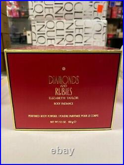 Diamond and Rubies by Elizabeth Taylor Perfumed Body Powder (5.3 oz)
