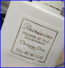 Diorissimo Talcum Powder by Christian Dior Paris 5 oz new with box