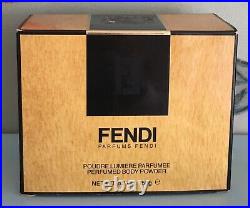 FENDI Perfumed Body Powder 5.3 oz / 150 g Rare New In Box (Box Slightly Damaged)