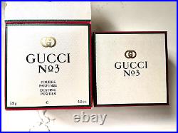 Gucci No 3 Dusting Powder NEW Old Stock 4.0 oz