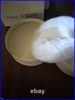 Halston Bath Powder New Sealed with Box