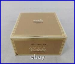Hermes Paris Caleche Talc Parfume Dusting Powder 4.4 oz, France, Unopened