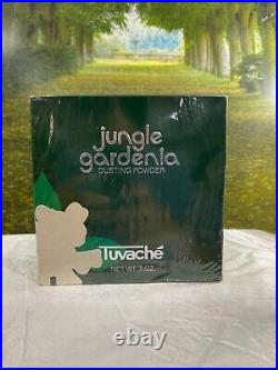 Jungle Gardenia by Tuvache 7 oz Dusting Powder (brand new company sealed)