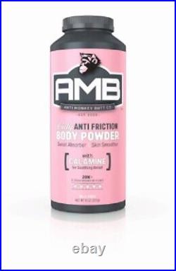 Lady Anti Monkey Butt AMB 8 Oz Anti Friction Body Powder Pack of 12
