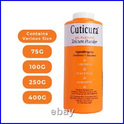 Promo Cuticura Body Talc Talcum Powder Deodorant Antiseptic Smooth Body