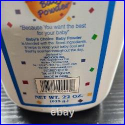Rare Nickelodeon Allegra's Window Baby's Choice Baby Powder with Talc 22 oz