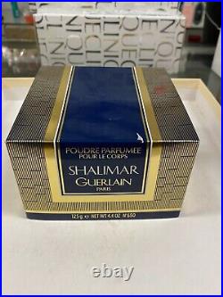 Shalimar Guerlain Perfumed Dusting Powder (4.4 oz)