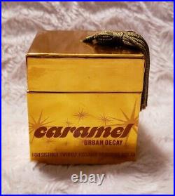 URBAN DECAY Caramel Sparkly Sweet Body Powder Leopard Puff Kissable. 63 oz 18 g