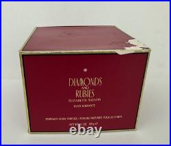 VINTAGE Diamonds and Rubies Elizabeth Taylor Pefumed Body Powder 5.3 oz NEW