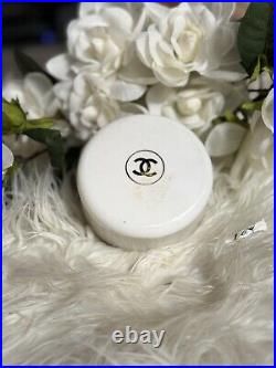 Vintage CHANEL No 5 Perfume Bath Powder w Screen & Puff 8oz Unused Sealed no Box