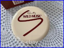 Vintage Cody Wild Musk Dusting Powder & Puff New With Box