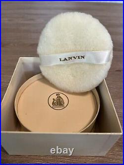 Vintage Lanvin Arpege Dusting Powder 9 oz New