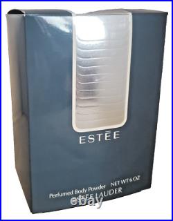 Vintage Rare NEW Estee Perfume Body Powder by Estee Lauder + Puff 6 oz with Box