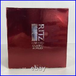 Vtg Sealed Lanvin RITZ Perfumed Dusting Powder 7oz New In Box Made In USA