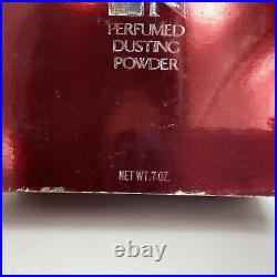 Vtg Sealed Lanvin RITZ Perfumed Dusting Powder 7oz New In Box Made In USA
